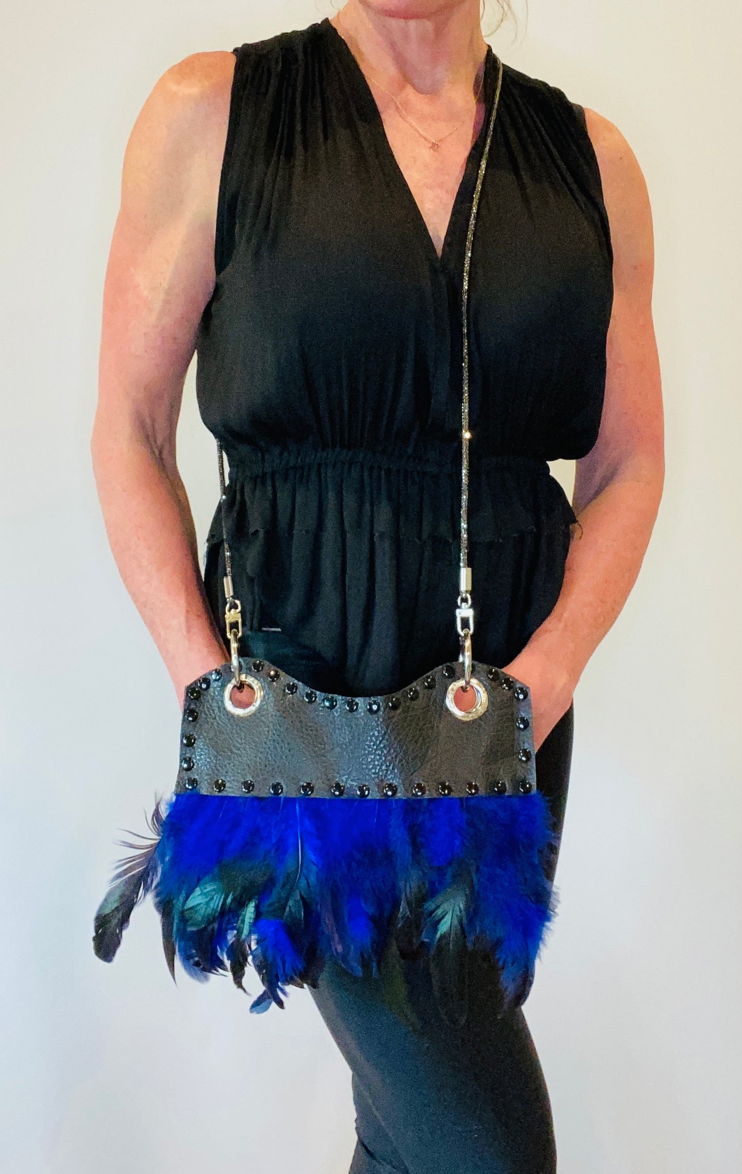 Feather Bag Small # 703