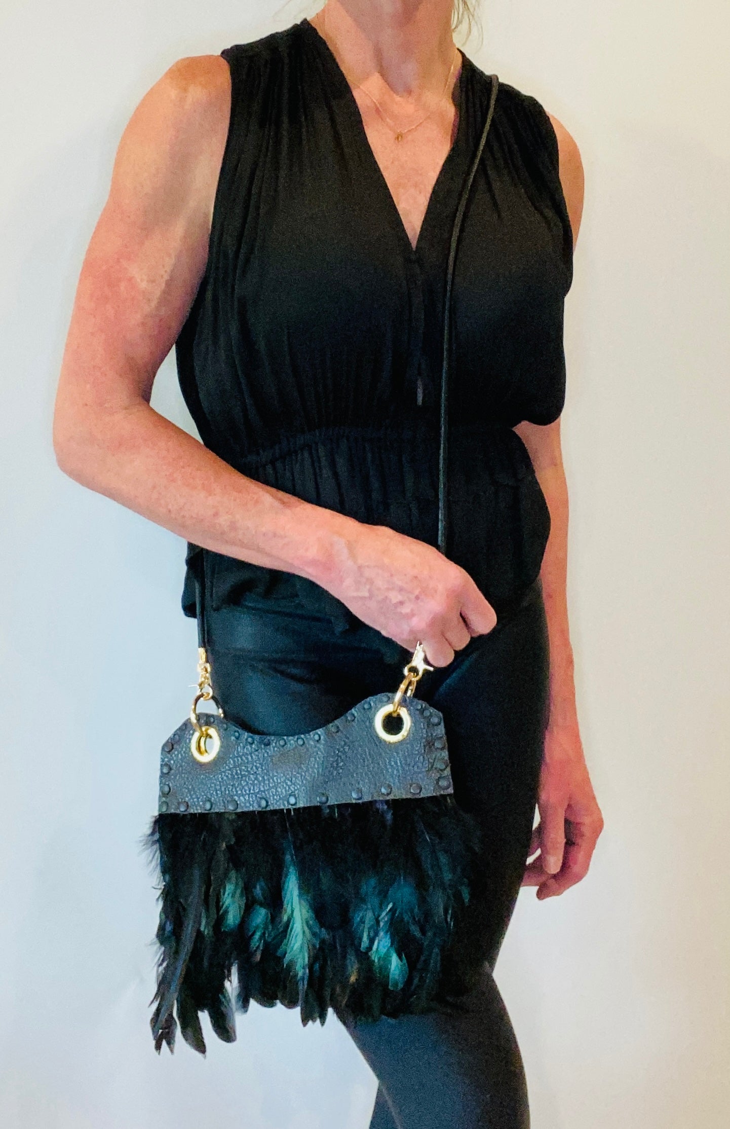 Feather Bag small #706
