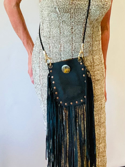 Phone bag fringe