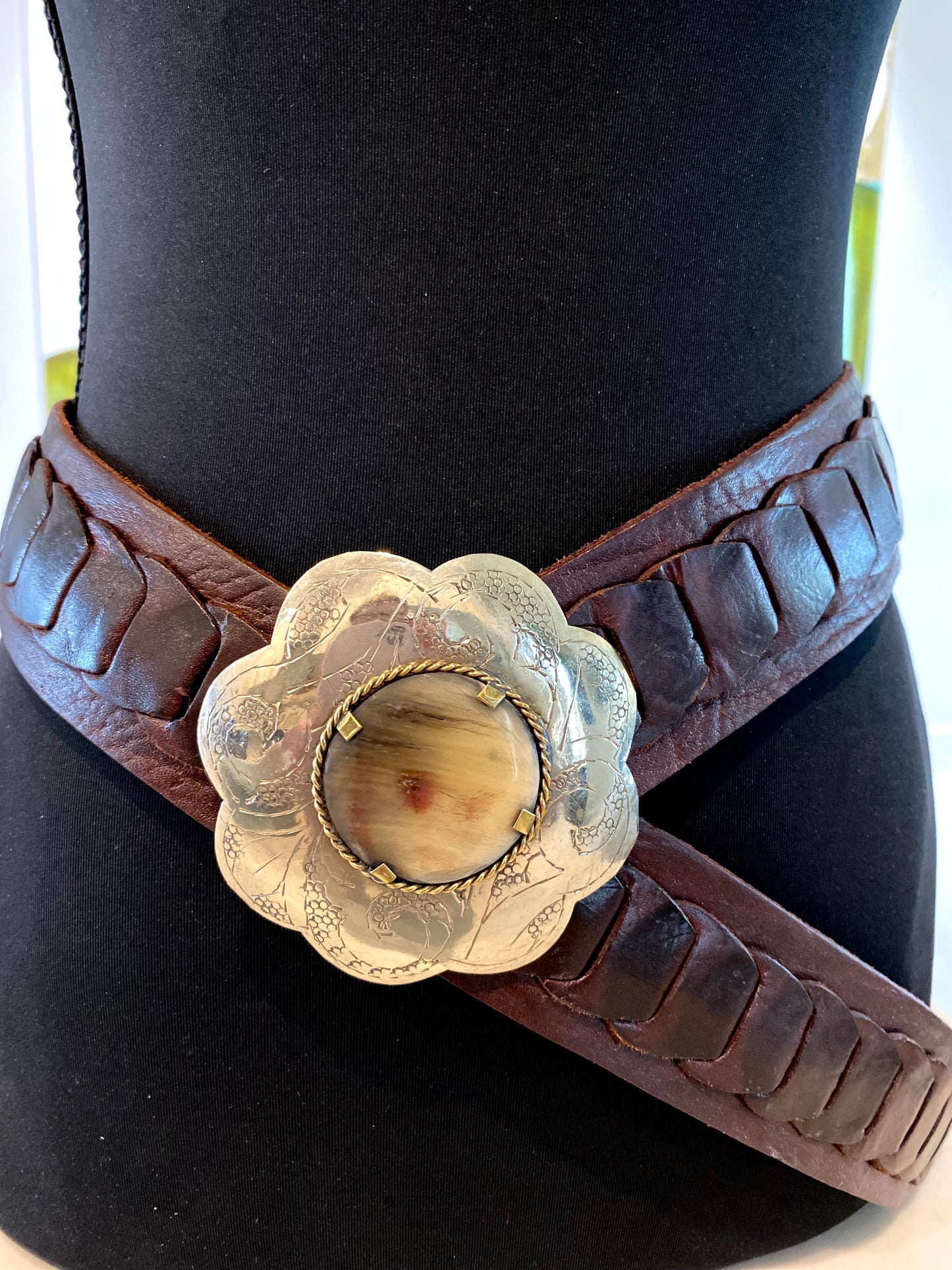 Flower belts (Brown Medium # FB-M)