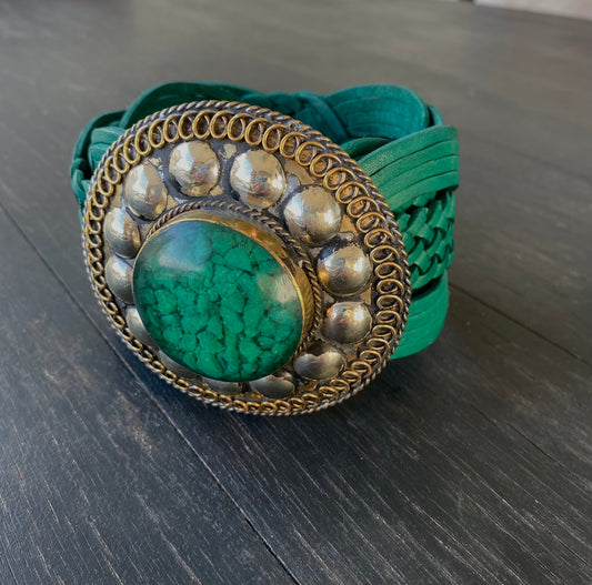 Woven belts Green # LG 
