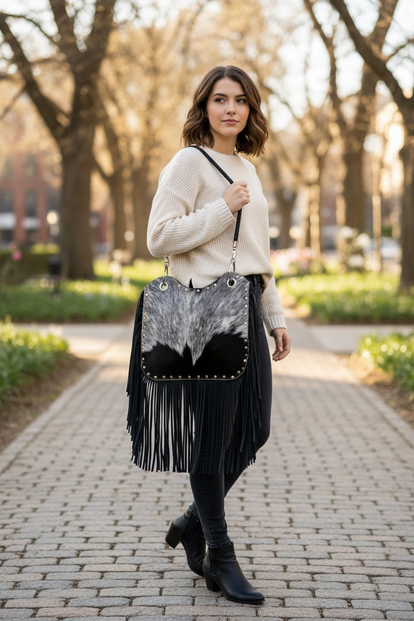 Fringe bag L #FB16