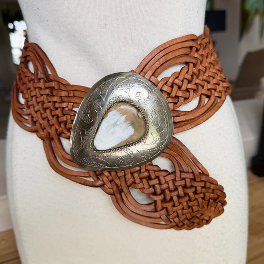 Boho pear belt Small #BPB4