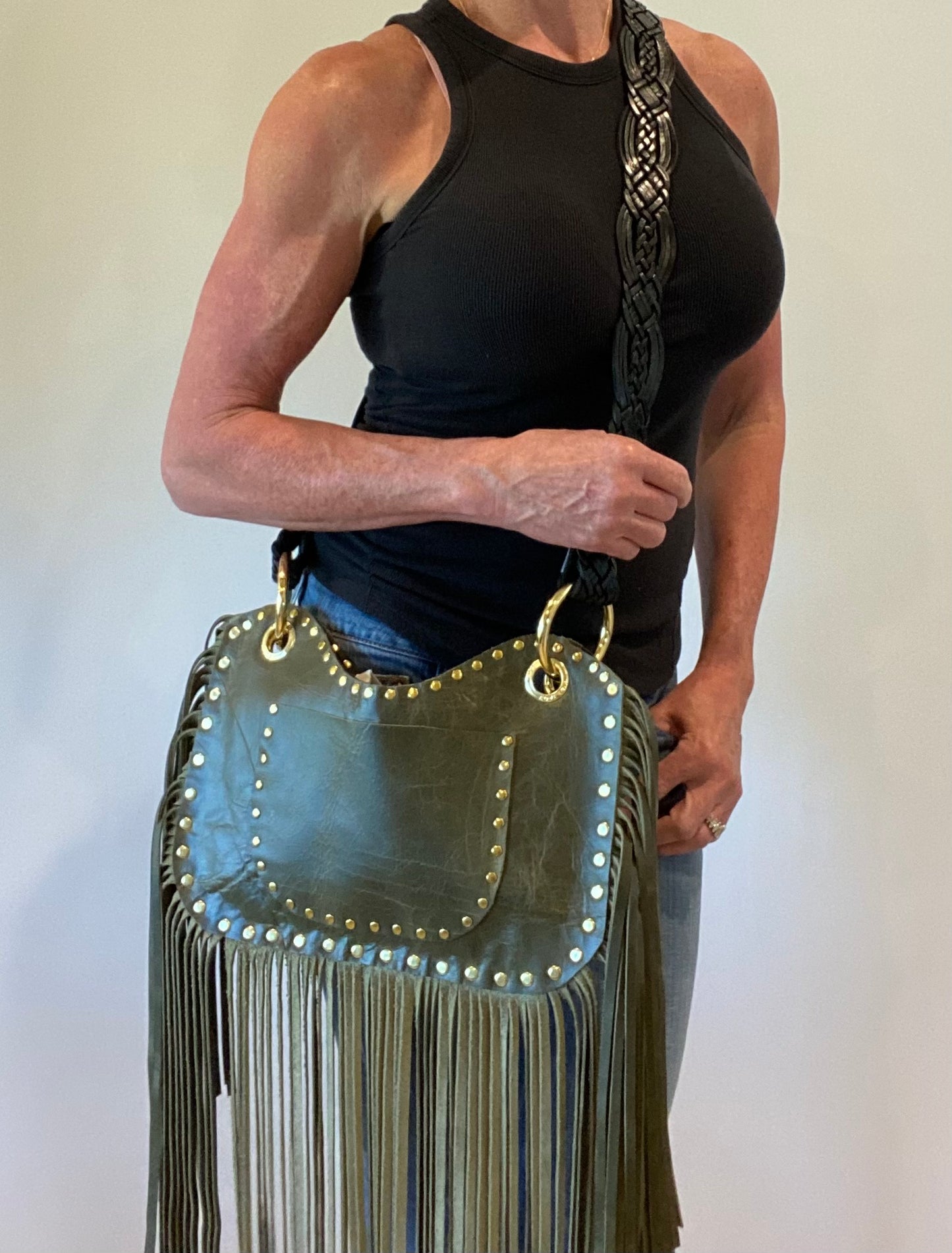 Star fringe bag MED # 610