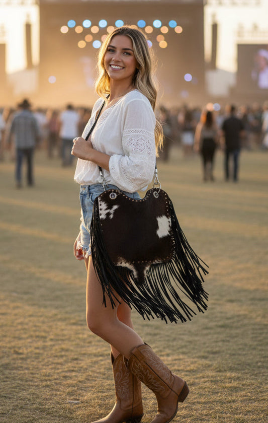 Fringe Bag LG #F14